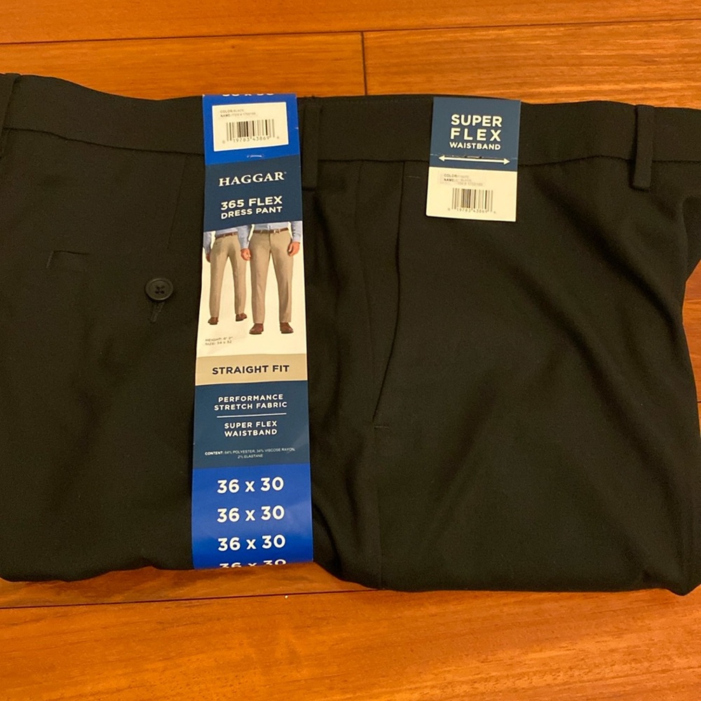 haggar 365 flex dress pant straight fit Haggar Sport Travel Performance Pant Haggar Men's 365 Flex Dress Pants